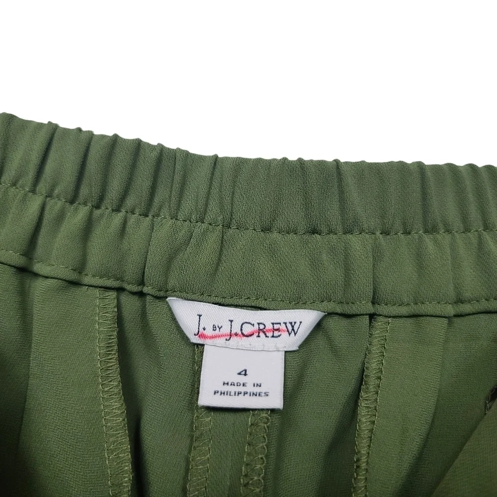 J. By J. Crew Green Shorts 4